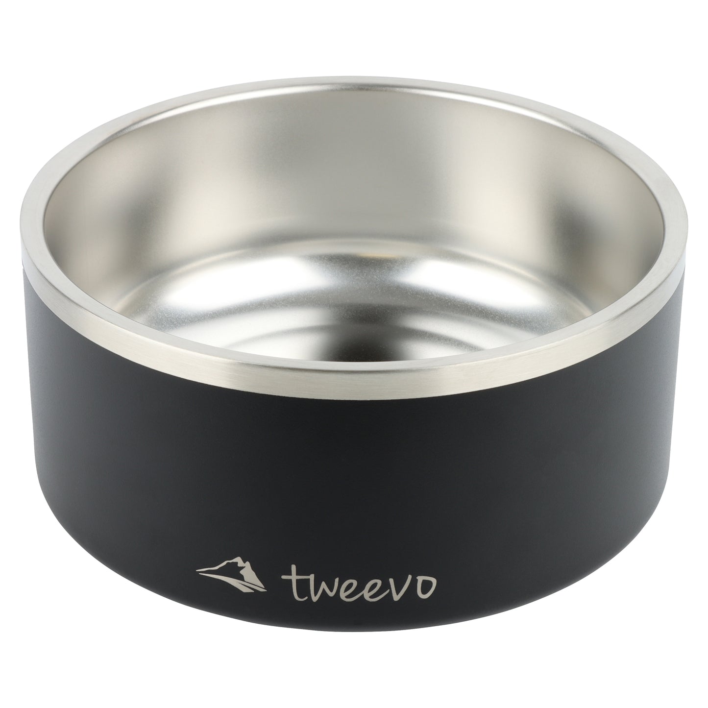 Tweevo Stainless Steel Dog Bowls with 2 Rubber Balls, Durable Non-Slip Dog Bowls, Insulated Dog Bowls for Pet Feeding