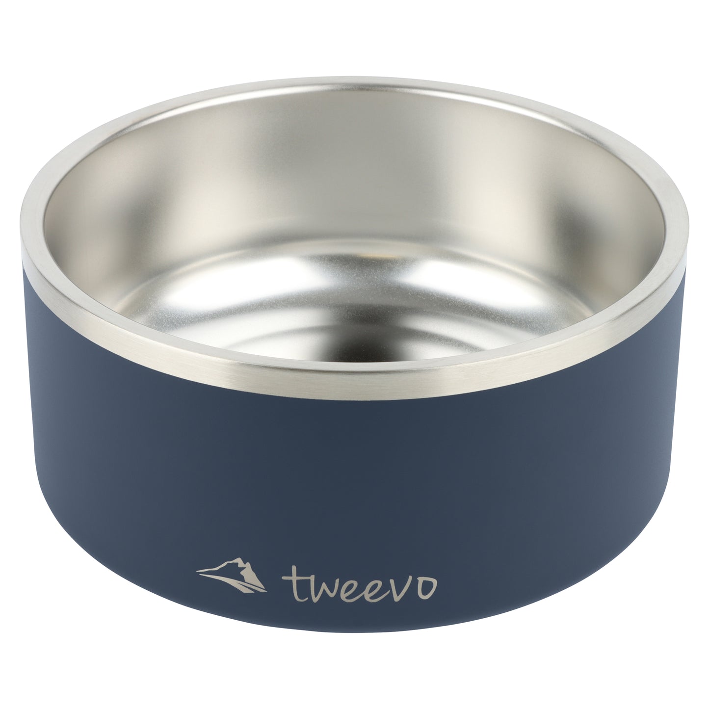 Tweevo Stainless Steel Dog Bowls with 2 Rubber Balls, Durable Non-Slip Dog Bowls, Insulated Dog Bowls for Pet Feeding