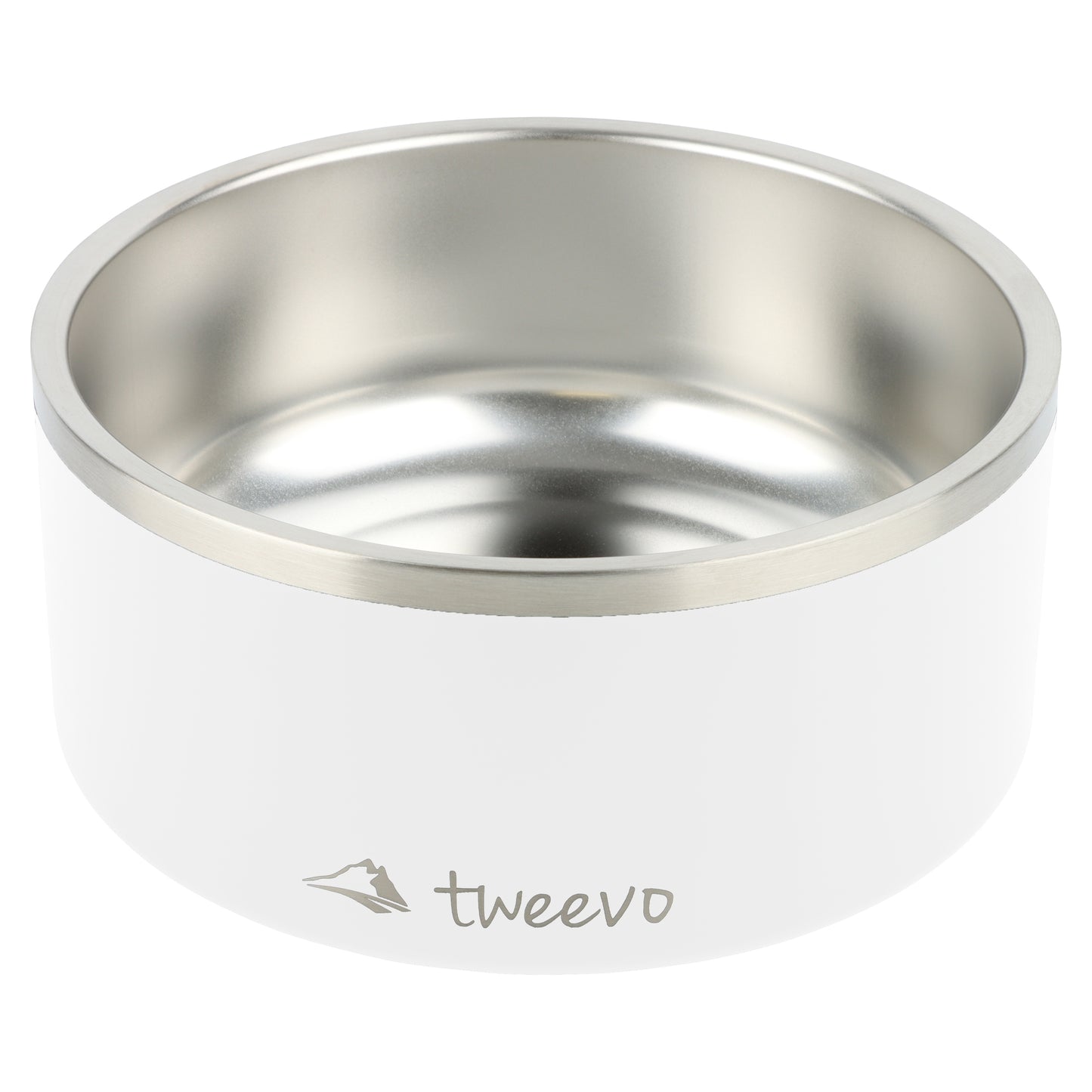 Tweevo Stainless Steel Dog Bowls with 2 Rubber Balls, Durable Non-Slip Dog Bowls, Insulated Dog Bowls for Pet Feeding