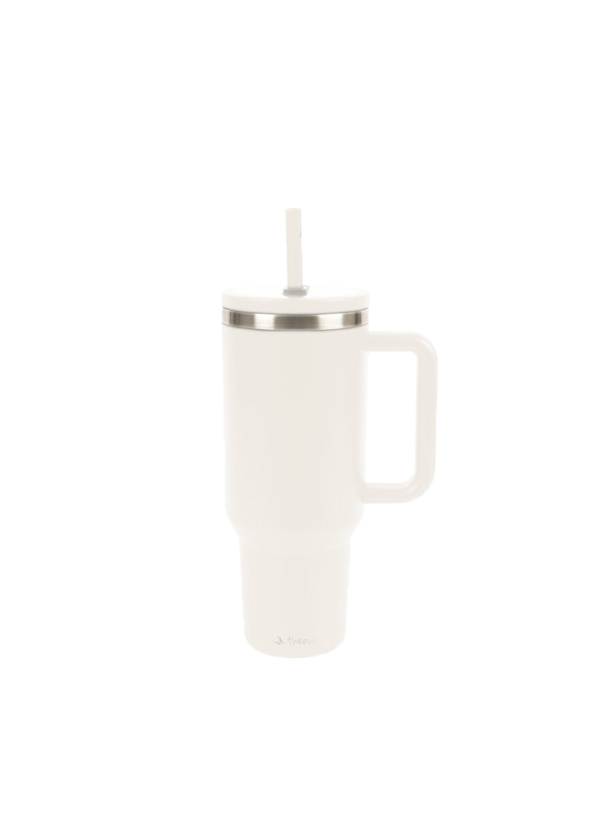 40oz Tumbler with Flip Top Straw